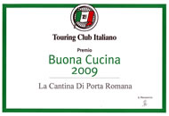 Premio Buona Cucina del Touring Club Italiano